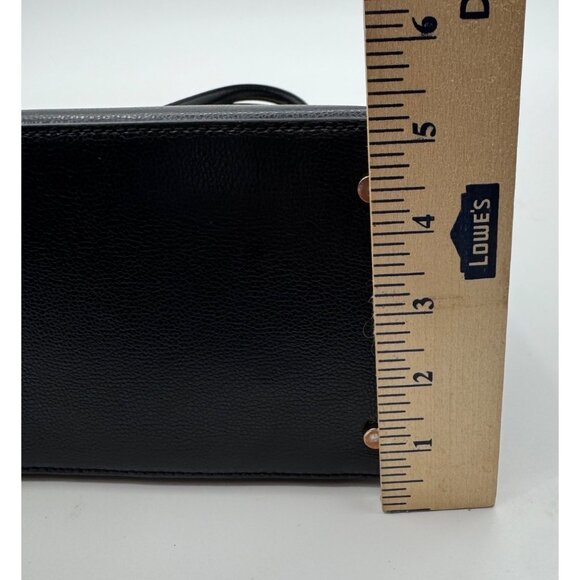 Kate Spade New York Patterson Drive Black Leather Dome Satchel bag - Picture 4 of 16